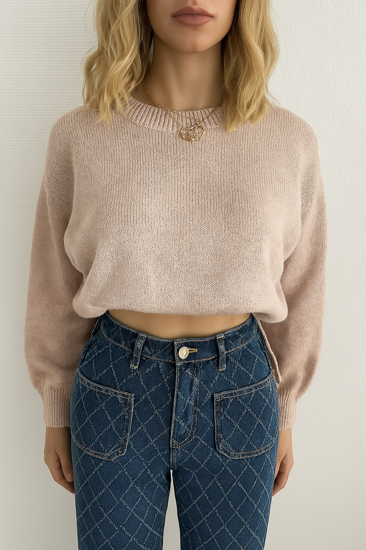 Pull Dos Ouvert et Nœud